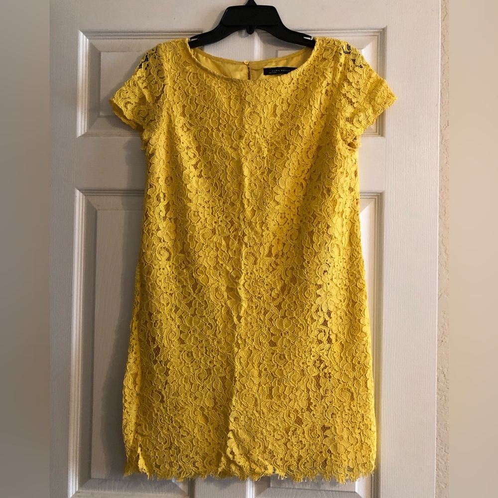Yellow Lace Dress